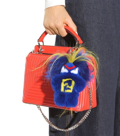 fendi monster charm on bag|fendi monster bag charm.